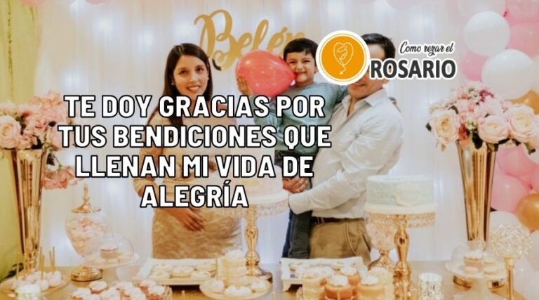 Oración de Bienvenida para Baby Shower